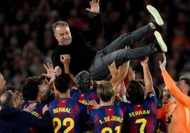 Barcelona head coach Hansi Flick has reached a full