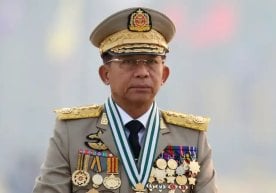 Фото: AP/picture alliance / Мянмадаги ҳарбий хунта раҳбари