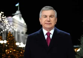 Ўзбекистон президенти Шавкат Мирзиёев Янги 2026 йил
