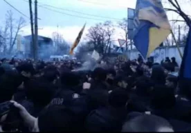 Украинадаги «Миллий корпус» мухолифатчи миллатчилардан