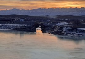 Qozog‘istonning Olmaota viloyatidagi suv ombori to‘g‘oni yorilib ketdi (foto, video) фото