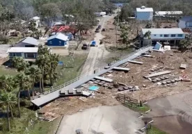 Фото: X / NationalIndNews АҚШ жануби-шарқига ёпирилган