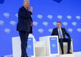 АҚШ президенти Доналд Трамп Давосдаги Жаҳон иқтисодий