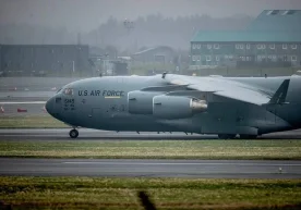 АҚШ ҳарбий ҳаво кучлари Буюк Британиянинг жануби ғарбий