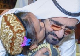 Фото: Twitter / HH Sheikh Mohammed Тожикистонлик етти ёшли