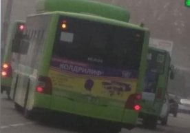 Toshkentda avtobus haydovchilari yana «poyga uyushtirishdi» фото