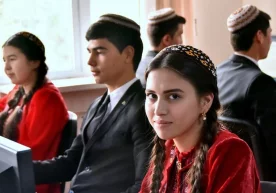 Foto: turkmenistan.gov.tm Turkmanoboddagi pedagogika
