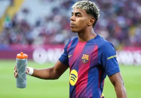 Barselona prezidenti Joan Laporta jamoa hujumchisi Lamin