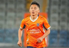 The Qosimposho vs. Bashakshehir match, part of the 14th