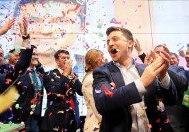 Украина президентлиги учун номзод Владимир Зеленский