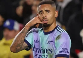 «Арсенал» ҳужумчиси Габриэл Жезус тиззасидан олган оғир