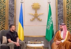Зеленский Жиддада Саудия Арабистони валиаҳд шаҳзодаси билан учрашди фото