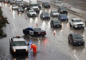 Жанубий Калифорнияда кучли ёмғирлар ёғиб, кўплаб