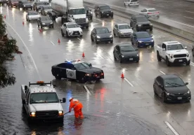 Жанубий Калифорнияда кучли ёмғирлар ёғиб, кўплаб