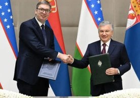 Ўзбекистон Президенти Шавкат Мирзиёев Сербия Президенти
