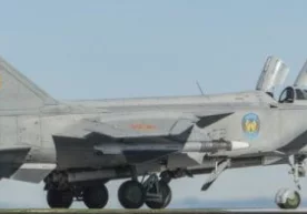 Қозоғистон ҳарбий ҳаво кучларига қарашли МиГ-31 ҳарбий