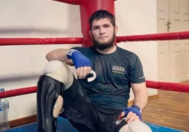 UFC чемпиони Ҳабиб Нурмагомедов дивизионнинг муваққат