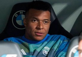 Der französische Star von Real Madrid, Kylian Mbappe, traf