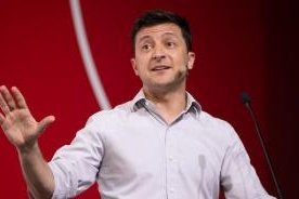Украина президенти Владимир Зеленский ўзининг истеъфоси