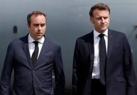 Франция президенти Эммануэль Макрон Себастьян Лекорнюни