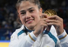 Diyora Keldiyorova o‘zbek dzyudosi tarixida ilk bor oltin medalni qo‘lga kiritgan sportchiga aylandi фото