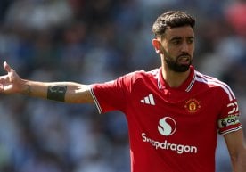 Manchester Yunayted sardori Bruno Fernandes Angliya