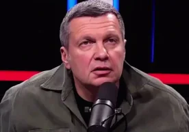 Россиялик пропагандачи Владимир Соловьёвнинг навбатдаги