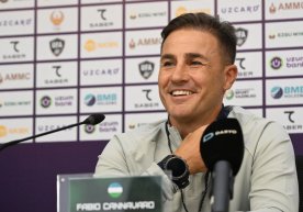 A press conference was held at the National Football