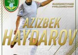 Rasman! Azizbek Haydarov - "Lokomotiv" futbolchisi фото