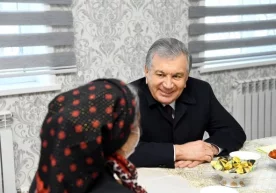 Фото: Президент матбуот хизмати Шавкат Мирзиёев Бухоронинг