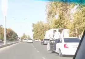 Фото: Видеодан кадр Маъмурий ишлар бўйича Янгийўл шаҳар