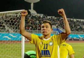 Тошкентнинг “Пахтакор” клуби ҳужумчиси Игорь Сергеев 2017