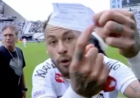 Santos kanat oyuncusu Neymar Junior, sakatlık nedeniyle