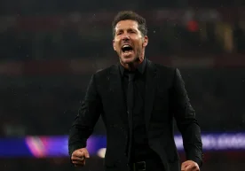 L'entraîneur de l'Atletico Madrid, Diego