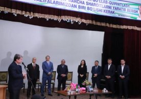Ozodbek Nazarbekov boshchiligida bir guruh sanʼatkorlar Namanganga tashrif buyurdi (foto) фото