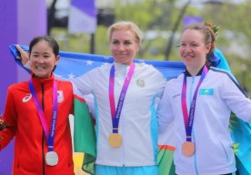 Осиё ўйинлари. Ольга Забелинская - Осиё ўйинлари чемпиони! фото