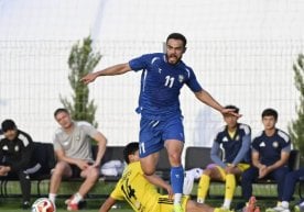 The Uzbekistan national team played another friendly