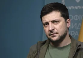 Foto: Le Monde Ukraina prezidenti Vladimir Zelenskiy