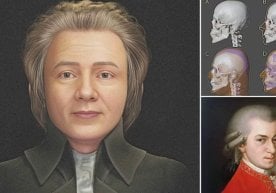 What did Mozart look like? New facial reconstruction фото