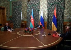 Боку ва Ереван Қорабоғда оташкесим тартиби тўғрисида келишиб олди фото