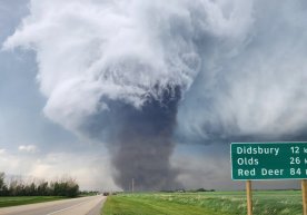 Kanadaga kuchli tornado yopirildi (video) фото