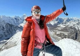 Алена Аитова Ўзбекистон номидан биринчи бор Ҳимолай