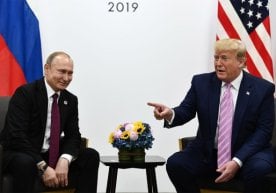 AQSh prezidenti Donald Tramp va Rossiya prezidenti