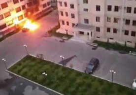 Farg‘onada «Jentra» avtomobili yoqib yuborildi (video) фото