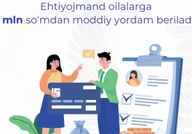 Жорий йилнинг ноябрь ойида ижтимоий қўллаб-қувватлаш