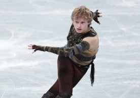 Фигурали учиш бўйича ёш ва иқтидорли спортчи Иля Малинин