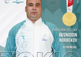 Ҳозиргина пара енгил атлетиканинг F35 классида эркаклар