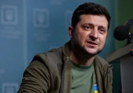 Ukraina prezidenti Vladimir Zelenskiy Quddusni Rossiya