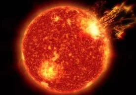 Foto: NASA 26 avgust kuni Quyoshda M toifali portlash yuz