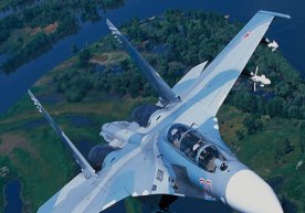 Россиянинг Су-27 самолёти Болтиқ денгизи устида АҚШнинг